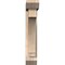 Ekena Millwork Imperial Slat Smooth Bracket w/ Offset Brace, Douglas Fir, 5 1/2"W x 22"D x 30"H BKT0604X22X30IMP06SDF - alternate 4
